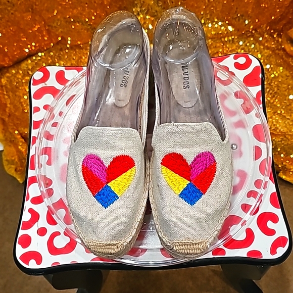 K Soludos Woven Flats Espadrilles Slip-Ons Women’s 7.5 LIKE NEW-boho-bohemian - Picture 7 of 9